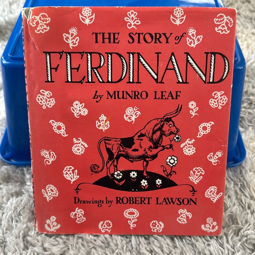 COPY - The Story of Ferdinand, hardcover, 1964